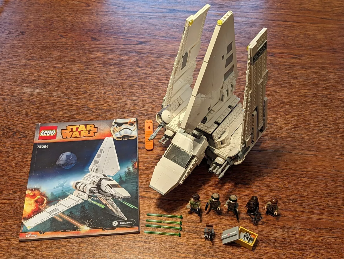 nudler fleksibel Tanke LEGO Star Wars: Imperial Shuttle Tydirium (75094) COMPLETE w/ Figs,  Instructions | eBay