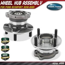 2x Rear Wheel Hub & Bearing Assembly for Ford Ecosport 2018 2019 2020 2021 FWD