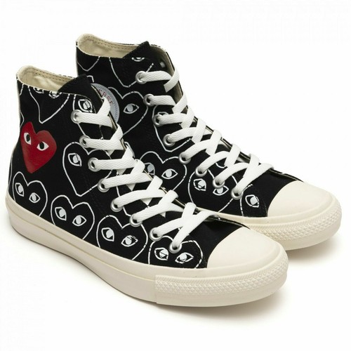converse garcons black
