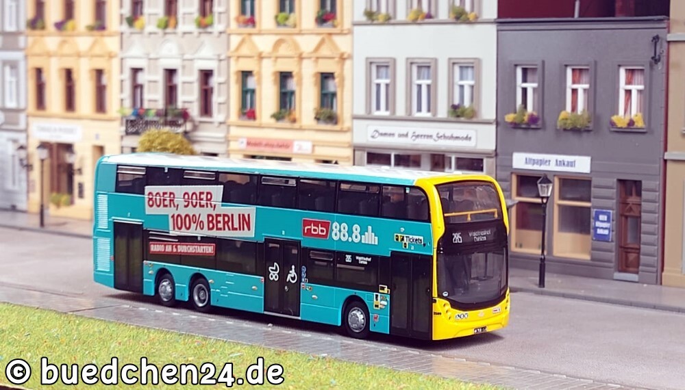 ADL Enviro500 BVG-Bunt fürs L Rietze 78000 Fahrzeug-Miniatur im Maßstab 1:87 H0 RIETZE 78000