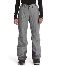 The North Face Women's Freedom Insulated Snow Pants Grey Heather Size S/Long