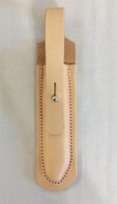 Leather Case Sheath Sewing Fabric Seamstress Fits Scissor Shears Lengths 7  8 in.