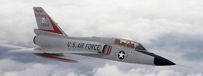 F-106B Delta Dart Convair Interceptor Aircraft Wood Model Free Shipping