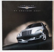 CHRYSLER PT CRUISER 2001 launching brochure and letter - French - Canada