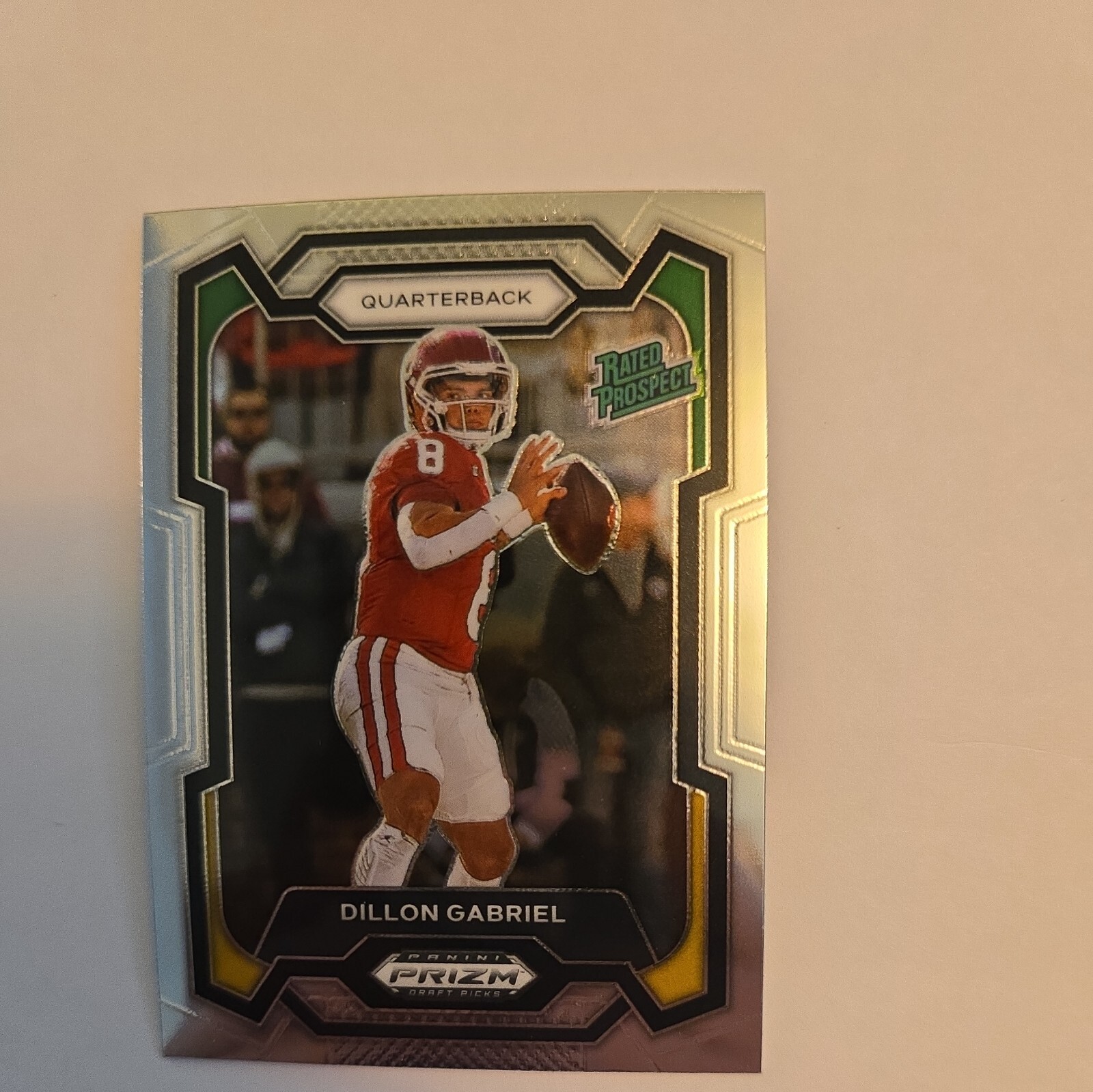 2024 Panini Prizm Draft Picks Dillon Gabriel Rated Prospect Base #197 Oregon QB