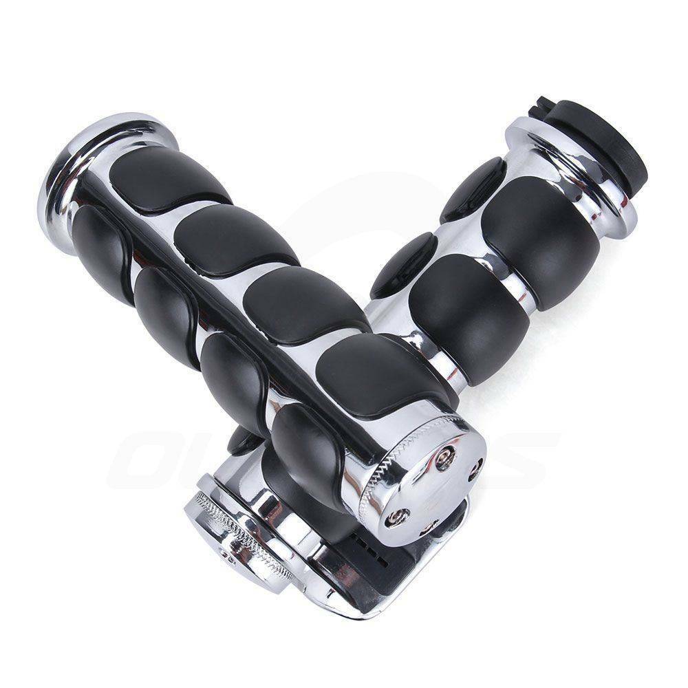 Motorcycle 1'' Handle Bar Hand Grips For Honda GL 1500 1800 Goldwing