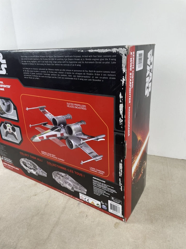 STAR WARS REMOTE CONTROL AIR HOGS X-Wing Fighter Brand New - Image 3 of 4