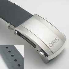 Wristwatch Oris Aquis Date Relief 01 733 7730 4153 Stainless Steel Grey USED 3