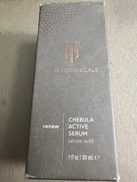 True Botanicals Renew Chebula Active Serum 1 Fl Oz 30 ml  NIB Unopened Free Ship