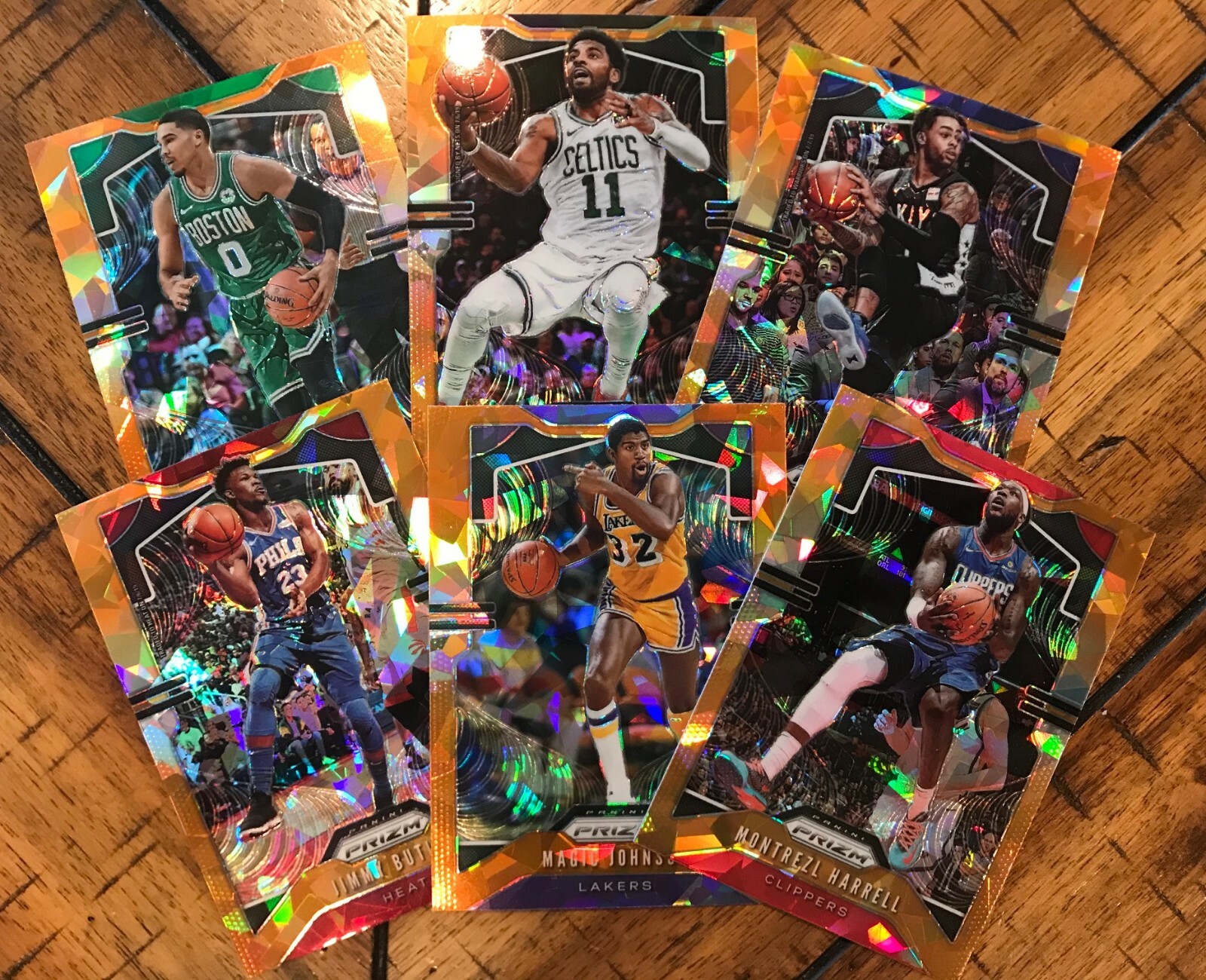 2019-20 Panini Prizm Basketball ORANGE CRACKED ICE *You Pick* Complete Your Set