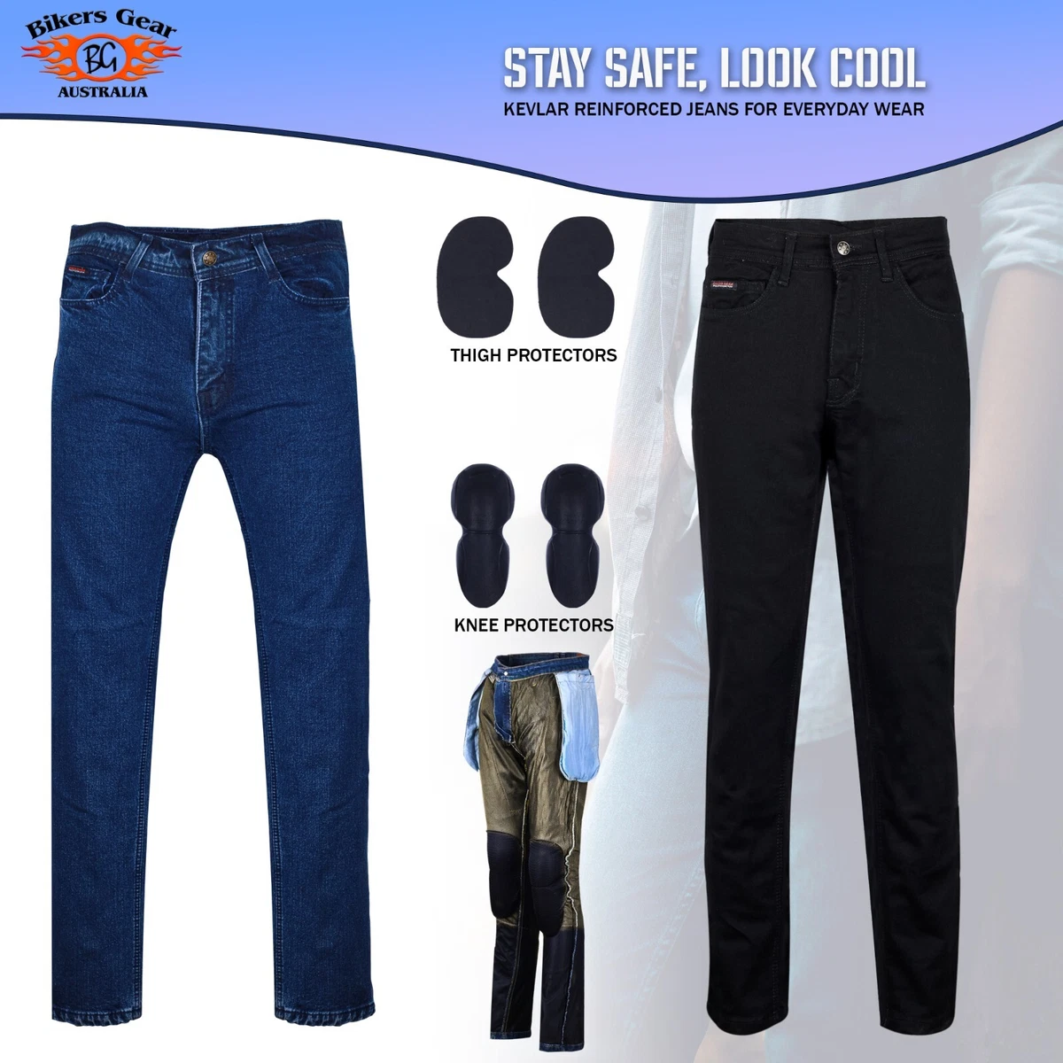 Stylish and Safe Motorcycle Jeans for Women