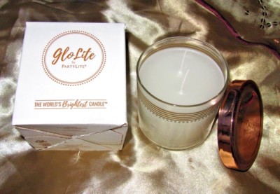 Neu! OVP! PartyLite GLOLITE Duftwachsglas 1 Docht und 2 Docht - freie Duftwahl! 
