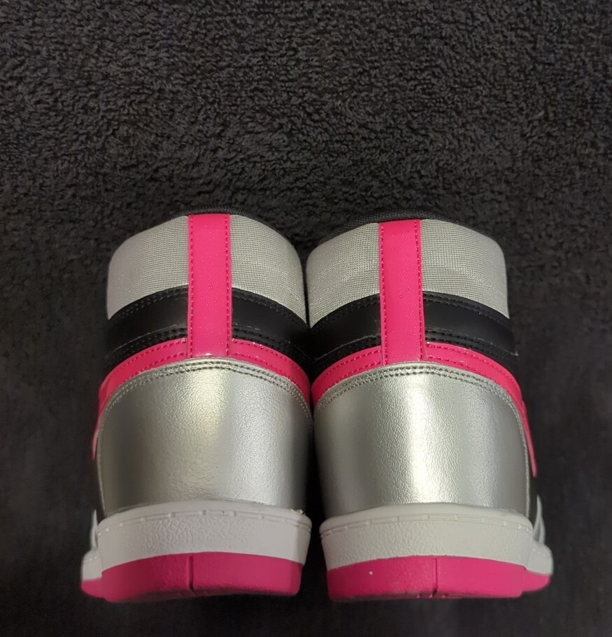 Nike Sky High Wedge Women's Sneakers Silver Pink 629746-006 Nike Sky High Wedge Women's Sneakers Silver Pink 629746-006