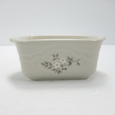 Pfaltzgraff Heritage Mini Loaf Pan Sweetner Dish Rectangle Bowl 4'' x 2''