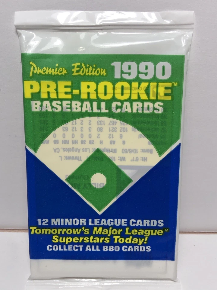 1990 Premier Edition Pre-Rookie Baseball Cards Sealed Mint - Image 3 of 4