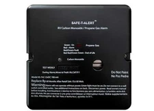 MTI 45-742-BL Safe-T-Alert 45 Series RV Dual CO/LP Alarm - Black, Flush Mount
