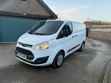 FORD TRANSIT CUSTOM TREND VAN 290 2.0 EU6 105PS 2017 17 PLATE SWB WHITE 120K FSH