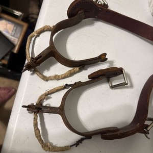 Set Of Western Spurs Unmarked
