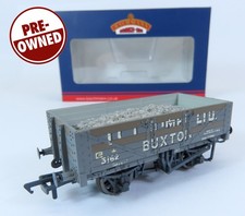 5 Plank Wagon Buxton ICI Lime With Load Weathered OO Gauge Bachmann 37-040