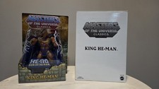 Masters Of The Universe Classics King HE-MAN WITH MAILER BOX