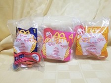 McDonald's Kids Happy Meal Toy 2000 Disney Tigger Movie Pooh Piglet clip LOT