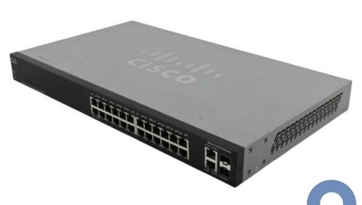 Cisco SG220-26P 26-Port Gigabit PoE Smart Plus Switch - Tested & Working!