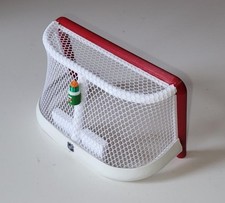 HALEX - TABLE ROD HOCKEY 2x Pair GOAL/NET GATORADE W/ CLEAR CURTAIN