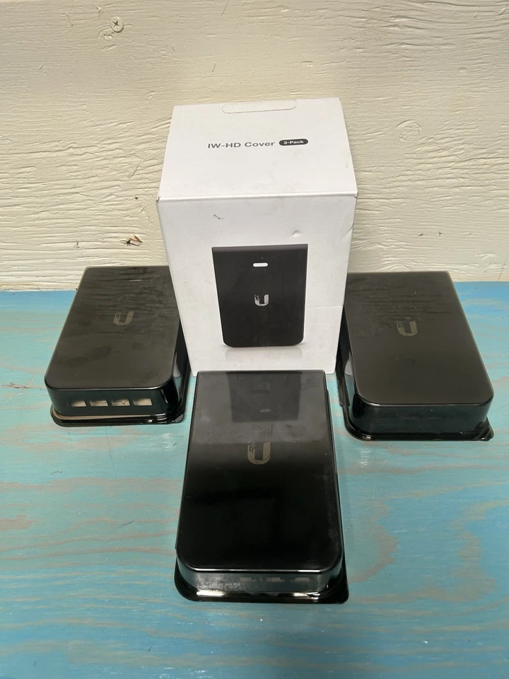 Ubiquiti IW-HD-BK-3 BLACK Cover for UniFi IN WALL - HD Access Point 3-Pack - Image 3 of 4