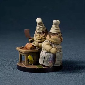 New Little Nightmares the Twin Chefs Model Action Figures Anime Game Periphery