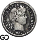 1902-S Barber Dime