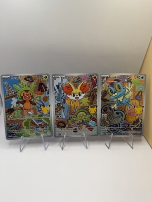 Pokemon TCG First Partner Illustration Collection Series 3 Kalos Gen 6 Starters
