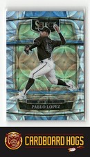 2022 Panini Select #52 Pablo Lopez Miami Marlins Scope Prizm
