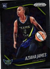 2025 Panini Prizm WNBA #83 Aziaha James-RC