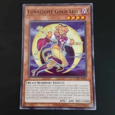 YuGiOh Lunalight Gold Leo (Asian English) DUAD-AE005, Common, not Secret Rare