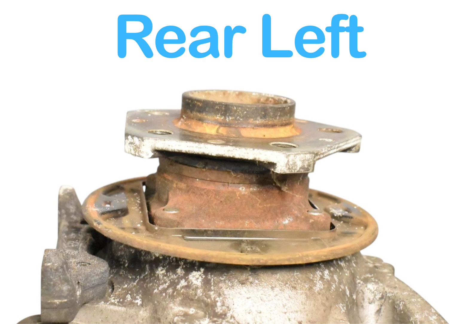 06-08 Maserati Quattroporte Rear Left Driver Spindle Knuckle Hub 980139918 Oem