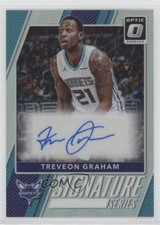 2017-18 Panini Donruss Optic Signature Series Holo Prizm Treveon Graham Auto 2r5