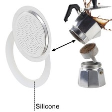 Au Ofen Top Kaffeemaschine per espresso Moka Ersatz Gummi Dichtung Dichtring