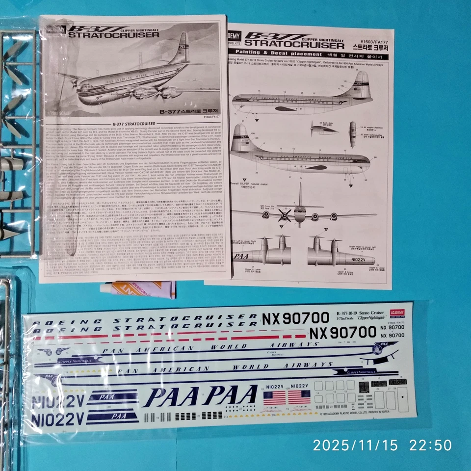 Boeing B-377 Stratocruiser Academy 1603 172 - Immagine 3 di 4