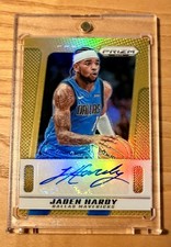 2024-25 NBA Panini Prizm Deca Jaden Hardy #PDSHAR 🔥 Signatures Gold /10