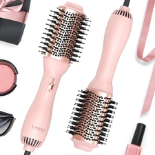 Hair Blow Dryer Brush: One-Step Hot Air Brush with 60Mm Oval Barrel - 4 in 1 Hai