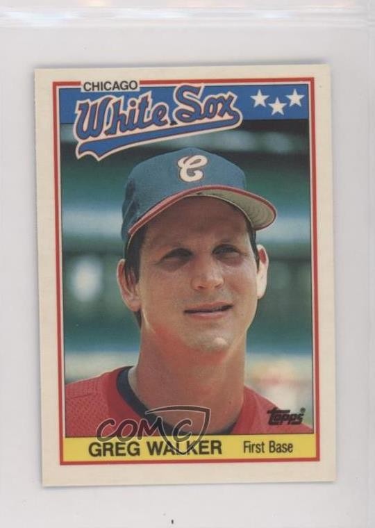 1988 Topps United Kingdom Minis Tiffany Greg Walker #83 0b7
