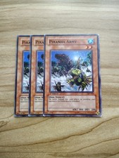 Yu-Gi-Oh! - Piranha Army 3X - Complete Playset