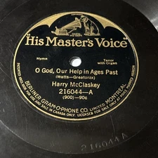 1919 Harry McClaskey Work, for the night is coming / O God our help in ages past