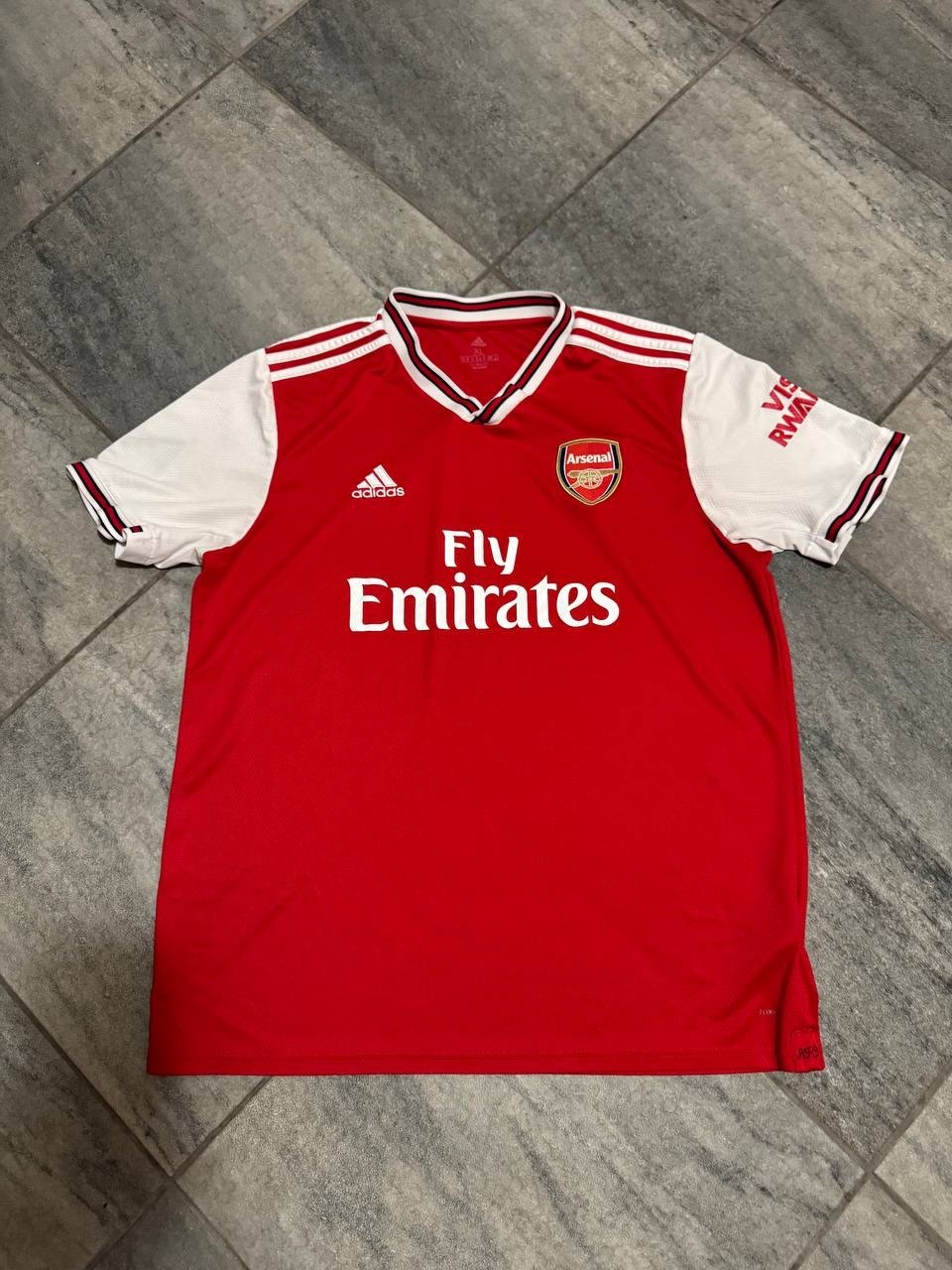 Arsenal London 2019/2020 Football Shirt Soccer Jersey Adidas Men's Size XL