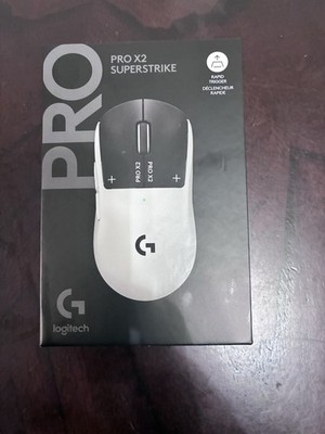 New Logitech Pro X2 Superstrike Lightspeed Wireless Gaming Mouse