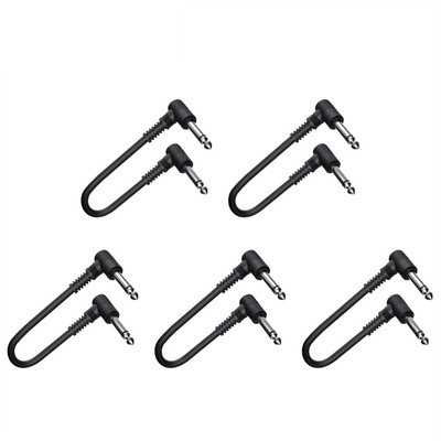 Pedalkabel Musikinstrumente Patchkabel 15 cm E-Gitarre Effektkabel für Musi2346
