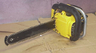McCulloch Mini Mac 120 chainsaw 14'' w/ OEM safety tip - Runs Good Easy Start