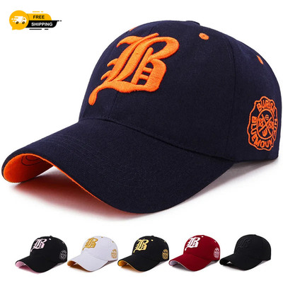 Herren Damen Baseball Cap Sommer Baumwolle Mütze Stickerei Snapback Hip-Hop Cap Erwachsene
