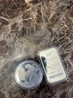 1 Oz Silver Bar Asahi And 1 Oz Silver Round Both .999