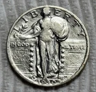 1930 S Standing Liberty Quarter ($.25). Estimated Very Fine 30 Details. A0971.